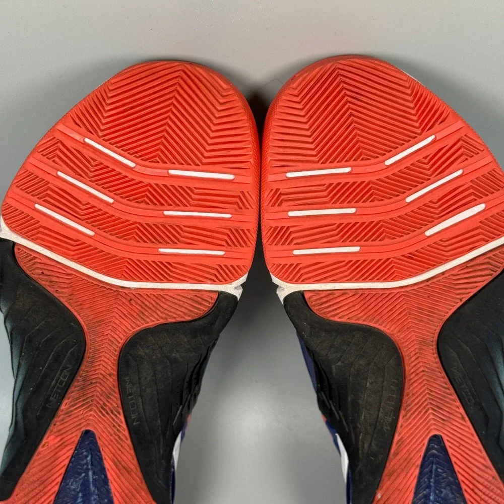 Nike Metcon 7 Mens 9.5 9 1/2 Crossfit Training Shoe Blue Orange Sneaker Low Lace
